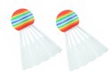 Zestaw 2 Rakietek Do Badmintona Paletki 2 Lotki Badminton Zielony LEAN Toys Zestaw 2 Rakietek Do Badmintona Paletki 2 Lotki Badminton Zielony LEAN Toys