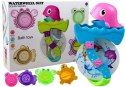 Delfinek z Foremkami Morskimi Do Zabawy w Kąpieli LEAN Toys