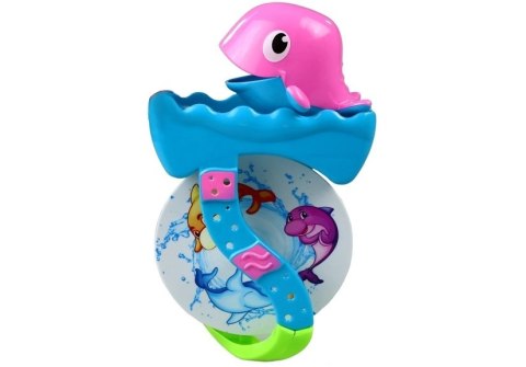 Delfinek z Foremkami Morskimi Do Zabawy w Kąpieli LEAN Toys Delfinek z Foremkami Morskimi Do Zabawy w Kąpieli LEAN Toys
