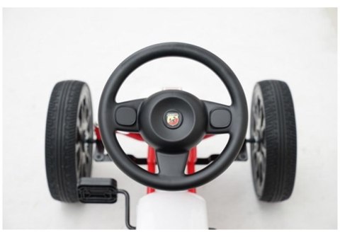 Gokart ABARTH Biały LEAN Sport Gokart ABARTH Biały LEAN Sport