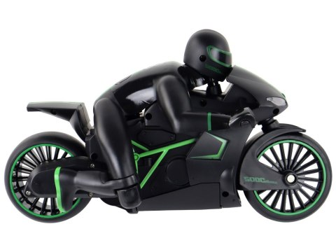 Motor Ścigacz RC 20 km/h Sterowany Na Pilot Zielony LEAN Toys Motor Ścigacz RC 20 km/h Sterowany Na Pilot Zielony LEAN Toys