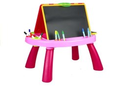 Tablica Dwustronna Na Kredę Pisaki + Akcesoria LEAN Toys