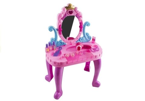 Toaletka dla Księżniczki z Lustrem Dźwięki Światła LEAN Toys