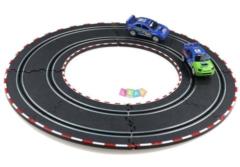 Tor Wyścigowy 913cm z Zakrętami i Autkami LEAN Toys