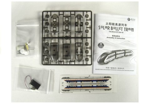 Zabawka Edukacyjna Pociąg Solarny Bullet Train LEAN Toys Zabawka Edukacyjna Pociąg Solarny Bullet Train LEAN Toys