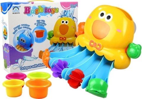Zabawka do Kąpieli Ośmiornica Kolorowe Kubeczki LEAN Toys Zabawka do Kąpieli Ośmiornica Kolorowe Kubeczki LEAN Toys