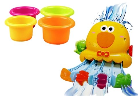 Zabawka do Kąpieli Ośmiornica Kolorowe Kubeczki LEAN Toys Zabawka do Kąpieli Ośmiornica Kolorowe Kubeczki LEAN Toys