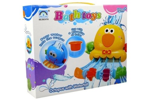 Zabawka do Kąpieli Ośmiornica Kolorowe Kubeczki LEAN Toys Zabawka do Kąpieli Ośmiornica Kolorowe Kubeczki LEAN Toys