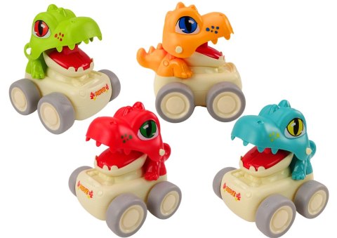 Autko Dinozaur Jeżdżący Z Napędem Auto Dla Najmłodszych MIX LEAN TOYS Autko Dinozaur Jeżdżący Z Napędem Auto Dla Najmłodszych MIX LEAN TOYS