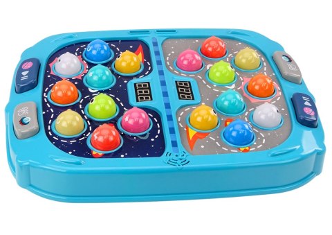 Gra Zręcznościowa Wack A Mole Kosmos 9 Poziomów Prędkości Światła Dźwięki LEAN Toys Gra Zręcznościowa Wack A Mole Kosmos 9 Poziomów Prędkości Światła Dźwięki LEAN Toys