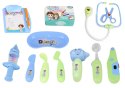Zestaw Medyczny Małego Doktora W Walizce Światła Dźwięki Niebieski LEAN Toys