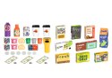 Zestaw Supermarket Kasa Fiskalna Skaner Światła I Dźwięki LEAN Toys