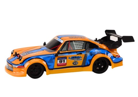 Autko Zdalnie Sterowane RC 1:16 Gumowe Koła Drift Pomarańczowy LEAN Toys Autko Zdalnie Sterowane RC 1:16 Gumowe Koła Drift Pomarańczowy LEAN Toys