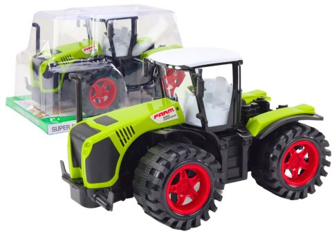 Traktor Farmerski Duży Napęd Frykcyjny Zielony Pojazd Rolniczy LEAN Toys Traktor Farmerski Duży Napęd Frykcyjny Zielony Pojazd Rolniczy LEAN Toys