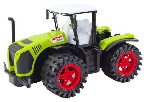 Traktor Farmerski Duży Napęd Frykcyjny Zielony Pojazd Rolniczy LEAN Toys Traktor Farmerski Duży Napęd Frykcyjny Zielony Pojazd Rolniczy LEAN Toys