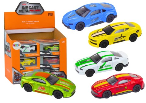 Autko Resorak 1:43 Metalowy Napęd Gumowe Koła LEAN TOYS Autko Resorak 1:43 Metalowy Napęd Gumowe Koła LEAN TOYS