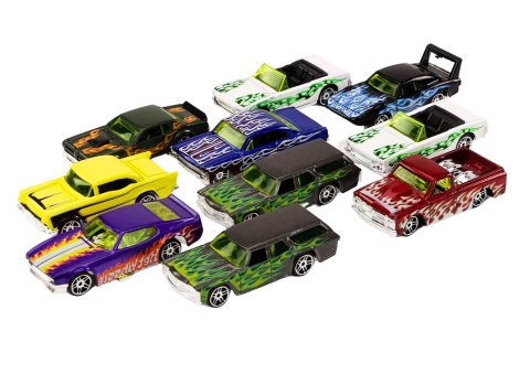 Autko Samochód Wyścigowy Resorak Metalowy 1:64 LEAN TOYS Autko Samochód Wyścigowy Resorak Metalowy 1:64 LEAN TOYS