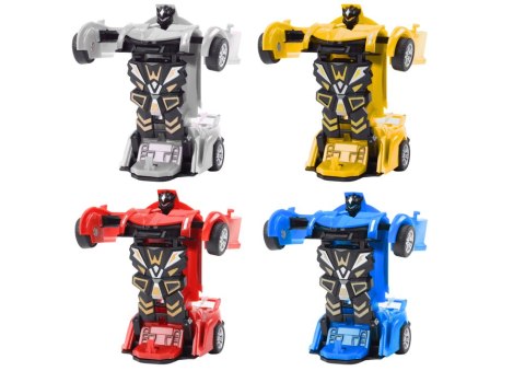Auto Robot 2w1 Transformacja Samochód Sportowy Napęd LEAN Toys Auto Robot 2w1 Transformacja Samochód Sportowy Napęd LEAN Toys