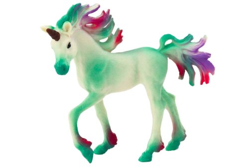 Figurka Kolekcjonerska Mały Jednorożec Zielony 8 CM LEAN TOYS Figurka Kolekcjonerska Mały Jednorożec Zielony 8 CM LEAN TOYS