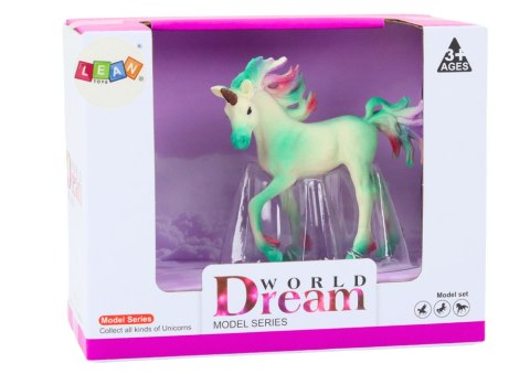 Figurka Kolekcjonerska Mały Jednorożec Zielony 8 CM LEAN TOYS Figurka Kolekcjonerska Mały Jednorożec Zielony 8 CM LEAN TOYS