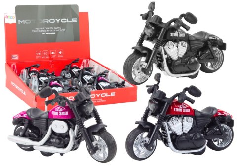 Motocykl Sportowy Harley z Napędem Frykcyjnym 3 Kolory LEAN Toys Motocykl Sportowy Harley z Napędem Frykcyjnym 3 Kolory LEAN Toys