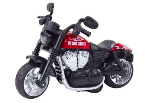 Motocykl Sportowy Harley z Napędem Frykcyjnym 3 Kolory LEAN Toys Motocykl Sportowy Harley z Napędem Frykcyjnym 3 Kolory LEAN Toys