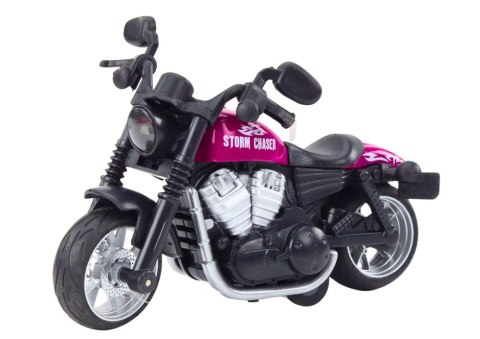 Motocykl Sportowy Harley z Napędem Frykcyjnym 3 Kolory LEAN Toys Motocykl Sportowy Harley z Napędem Frykcyjnym 3 Kolory LEAN Toys