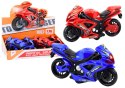 Motocykl Sportowy Napęd Frykcyjny Światło i Dźwięk 2 Kolory LEAN Toys Motocykl Sportowy Napęd Frykcyjny Światło i Dźwięk 2 Kolory LEAN Toys