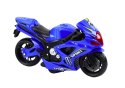 Motocykl Sportowy Napęd Frykcyjny Światło i Dźwięk 2 Kolory LEAN Toys Motocykl Sportowy Napęd Frykcyjny Światło i Dźwięk 2 Kolory LEAN Toys
