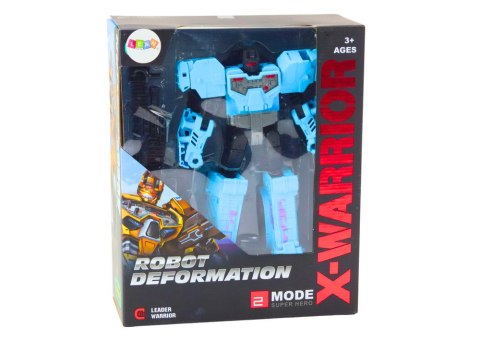 Robot z bronią 2w1 niebieski Marka niezdefiniowana Robot z bronią 2w1 niebieski Marka niezdefiniowana