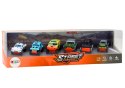 Zestaw Metalowych Autek Terenowych 1:64 6 sztuk LEAN Toys