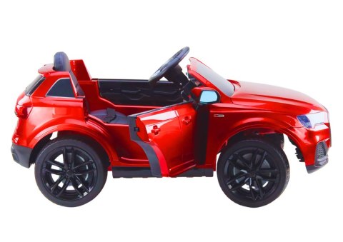 Auto Na Akumulator Audi Q7 Czerwone Lakierowane LEAN CARS Auto Na Akumulator Audi Q7 Czerwone Lakierowane LEAN CARS