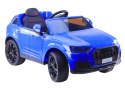 Auto Na Akumulator Audi Q7 Niebieskie Lakierowane LEAN CARS Auto Na Akumulator Audi Q7 Niebieskie Lakierowane LEAN CARS