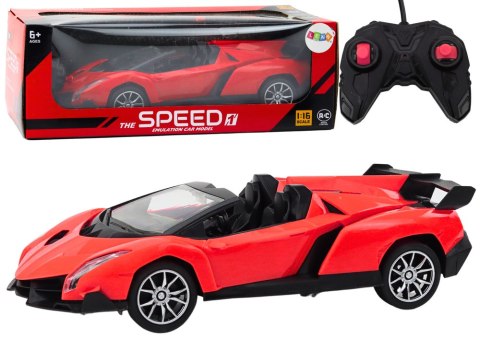 Auto Samochód Sportowy Zdalnie Sterowany RC 1:16 Czerwone LEAN Toys Auto Samochód Sportowy Zdalnie Sterowany RC 1:16 Czerwone LEAN Toys