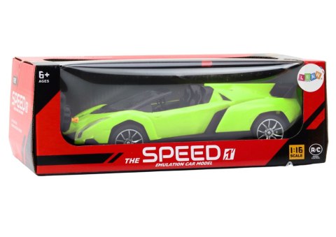 Auto Samochód Sportowy Zdalnie Sterowany RC 1:18 Zielony LEAN Toys Auto Samochód Sportowy Zdalnie Sterowany RC 1:18 Zielony LEAN Toys