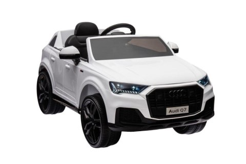 Auto na Akumulator Audi Q7 Białe LEAN CARS Auto na Akumulator Audi Q7 Białe LEAN CARS
