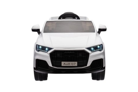 Auto na Akumulator Audi Q7 Białe LEAN CARS Auto na Akumulator Audi Q7 Białe LEAN CARS