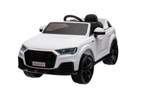 Auto na Akumulator Audi Q7 Białe LEAN CARS Auto na Akumulator Audi Q7 Białe LEAN CARS
