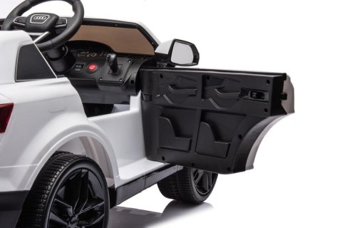 Auto na Akumulator Audi Q7 Białe LEAN CARS Auto na Akumulator Audi Q7 Białe LEAN CARS