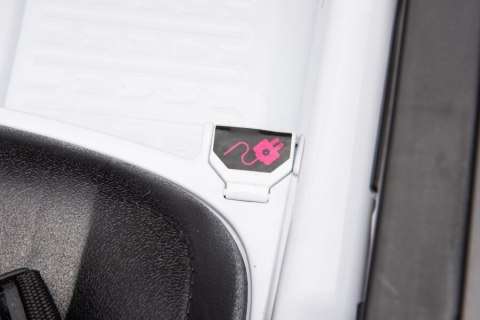 Auto na Akumulator Audi Q7 Białe LEAN CARS Auto na Akumulator Audi Q7 Białe LEAN CARS