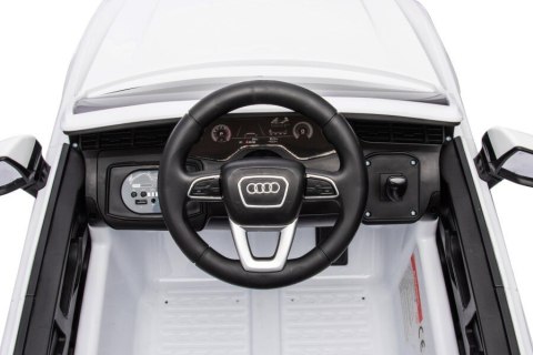 Auto na Akumulator Audi Q7 Białe LEAN CARS Auto na Akumulator Audi Q7 Białe LEAN CARS