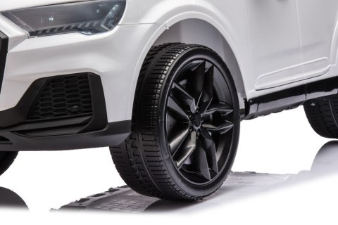 Auto na Akumulator Audi Q7 Białe LEAN CARS Auto na Akumulator Audi Q7 Białe LEAN CARS