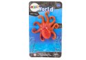 Figurka Gumowa Ośmiornica Pomarańczowa Sea World LEAN TOYS Figurka Gumowa Ośmiornica Pomarańczowa Sea World LEAN TOYS