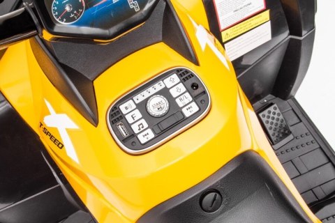 Quad Na Akumulator S615 Żółty 24V LEAN CARS Quad Na Akumulator S615 Żółty 24V LEAN CARS