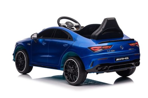 Auto Na Akumulator Mercedes CLA 45s AMG Niebieski Lakierowany 4x4 LEAN CARS Auto Na Akumulator Mercedes CLA 45s AMG Niebieski Lakierowany 4x4 LEAN CARS