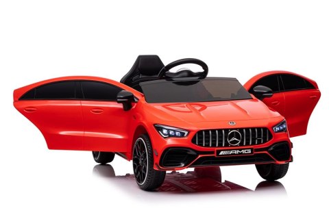 Auto Na Akumulator Mercedes CLA 45s Czerwony AMG 4x4 LEAN CARS Auto Na Akumulator Mercedes CLA 45s Czerwony AMG 4x4 LEAN CARS