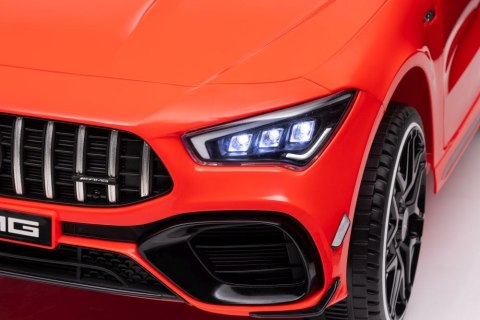 Auto Na Akumulator Mercedes CLA 45s Czerwony AMG 4x4 LEAN CARS Auto Na Akumulator Mercedes CLA 45s Czerwony AMG 4x4 LEAN CARS