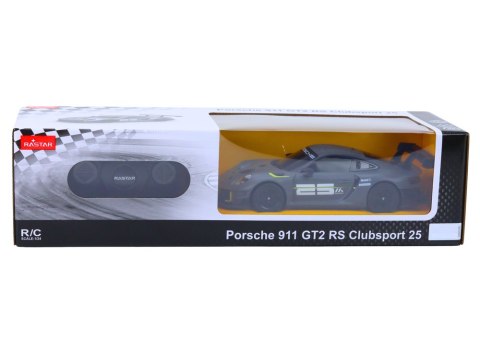 Auto R/C 1:24 Porsche 911 GT2 RS Clubsport 25 Szary Rastar Auto R/C 1:24 Porsche 911 GT2 RS Clubsport 25 Szary Rastar