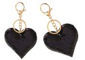 Brelok Serce Cekiny Dwustronne Srebrny Czarny LEAN TOYS Brelok Serce Cekiny Dwustronne Srebrny Czarny LEAN TOYS