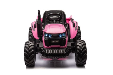 Traktor Na Akumulator HC-306 Różowy 24V LEAN CARS Traktor Na Akumulator HC-306 Różowy 24V LEAN CARS